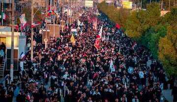حشد الشعبی: بیش از دو میلیون نفر در مراسم تشییع امام خامنه‌ای در نجف اشرف شرکت کردند