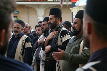 تصاویر/ فریاد خون‌خواهی بختیاری‌ها در حرم حضرت معصومه(س)