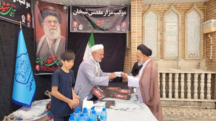 تصاویر/ خدمات رفاهی و فرهنگی در مزار مقدس شیخان و بقعه متبرکه ابن بابویه(ره)برای زائران رهبرشهید