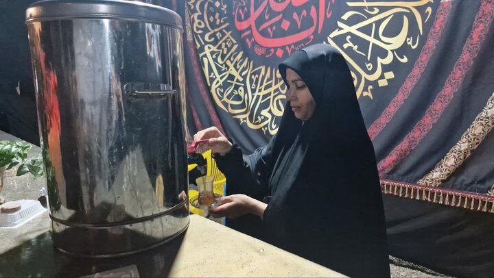تصاویر/ موکب مردمی حضرت علی اصغر روستای بدشت شاهرود