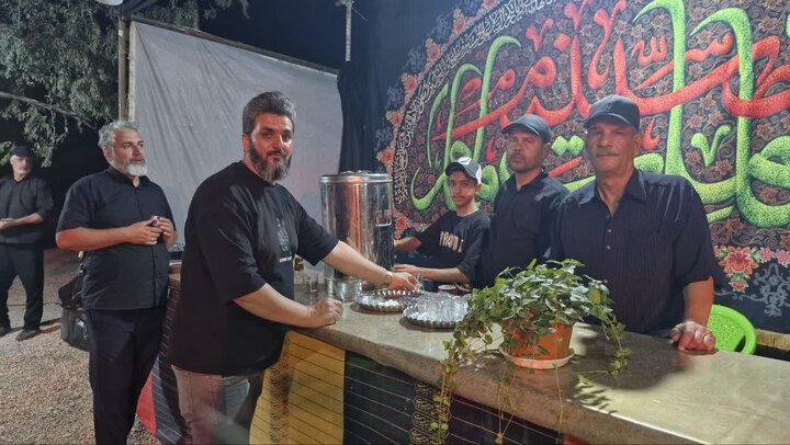 تصاویر/ موکب مردمی حضرت علی اصغر روستای بدشت شاهرود