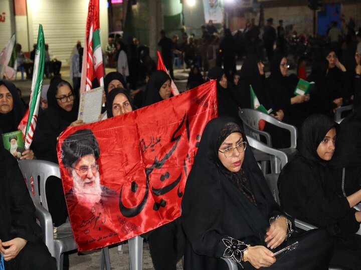 تصاویر/ اجتماع صدوبیست‌ونهم خونخواهی رهبر شهید در دیّر