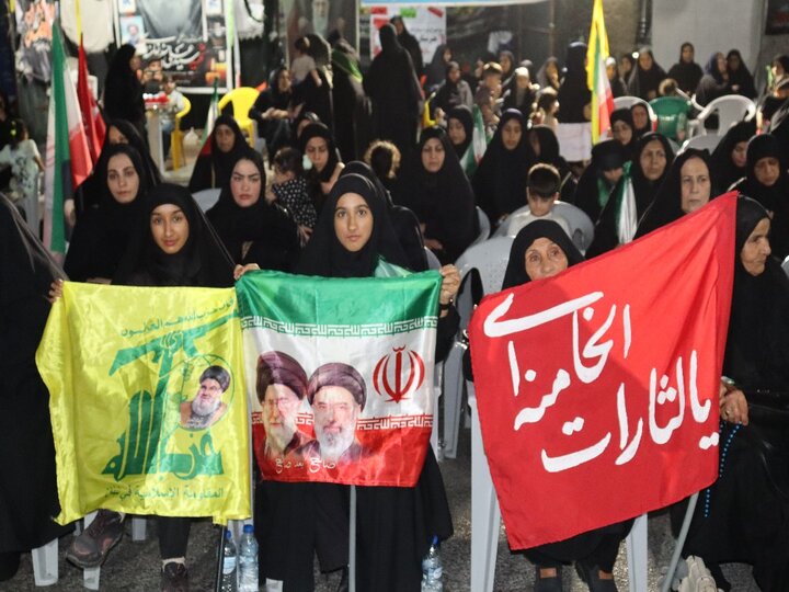 تصاویر/ اجتماع صدوبیست‌ونهم خونخواهی رهبر شهید در دیّر