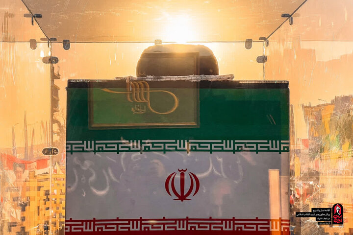 Immagini storiche del maestoso corteo funebre del Leader martire combattente a Najaf