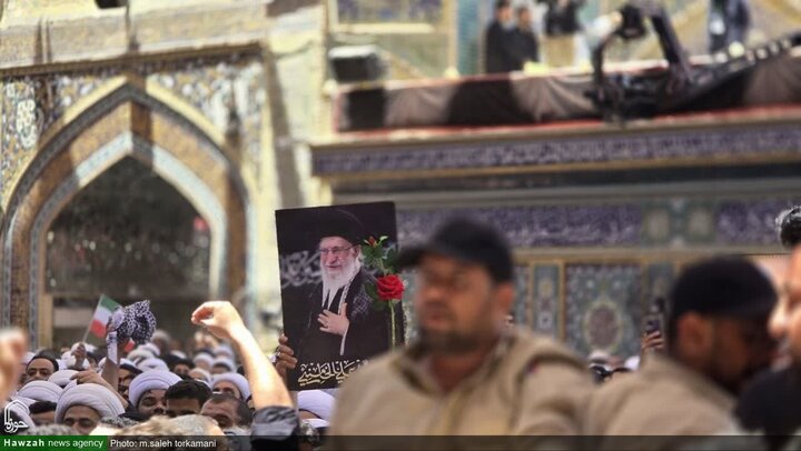Photos/Najaf : Émotion palpable au sanctuaire de l’Imam Ali pour l’hommage au martyr suprême des Iraniens