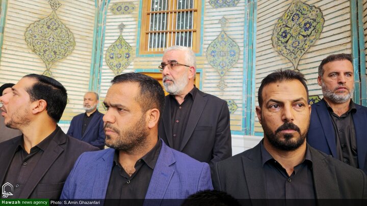 Photos/Najaf : Émotion palpable au sanctuaire de l’Imam Ali pour l’hommage au martyr suprême des Iraniens