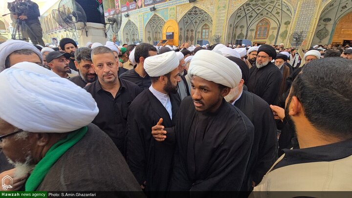 Photos/Najaf : Émotion palpable au sanctuaire de l’Imam Ali pour l’hommage au martyr suprême des Iraniens
