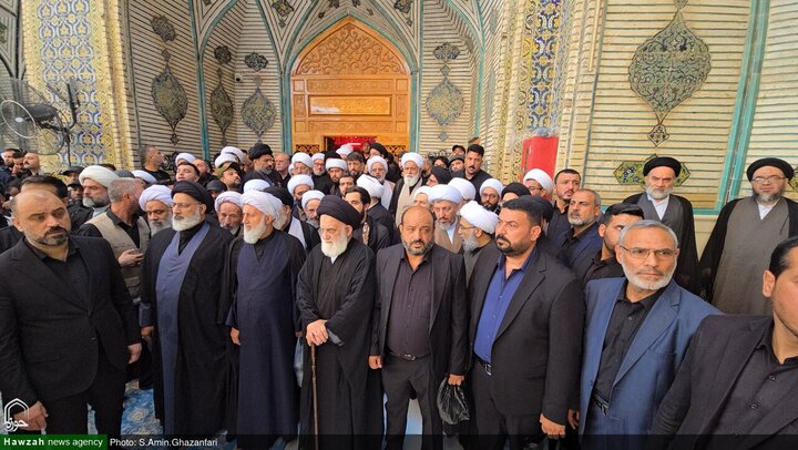 Photos/Najaf : Émotion palpable au sanctuaire de l’Imam Ali pour l’hommage au martyr suprême des Iraniens