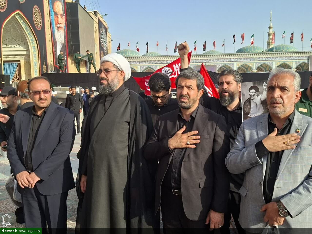 تشییع پیکر مطهر آقای شهید ایران