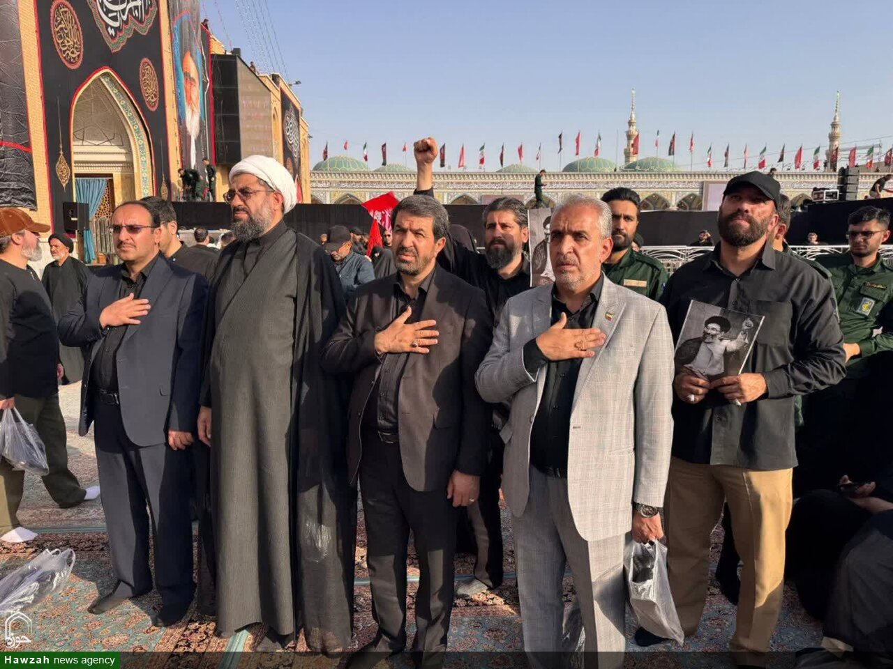 تشییع پیکر مطهر آقای شهید ایران