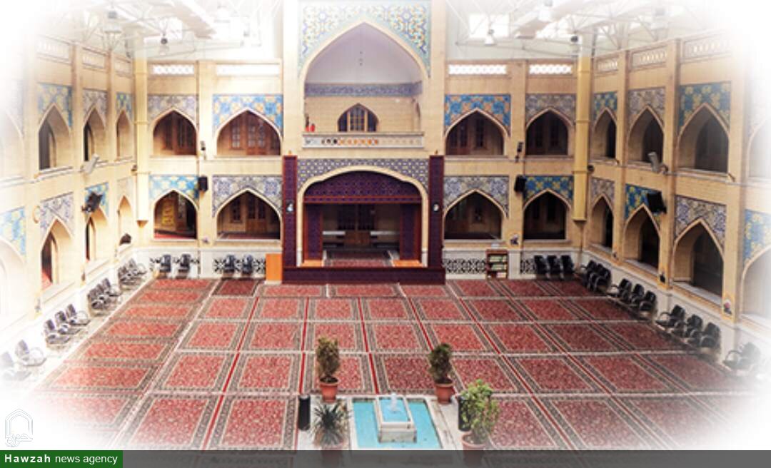 میزبانی مدرسه علمیه عالی نواب میزبان ۴۸۰ زائر خواهر مراسم تشییع امام شهید