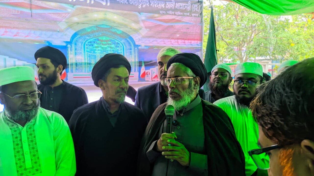 خولنای بنگلادش میزبان مراسم بزرگداشت رهبر شهید بود