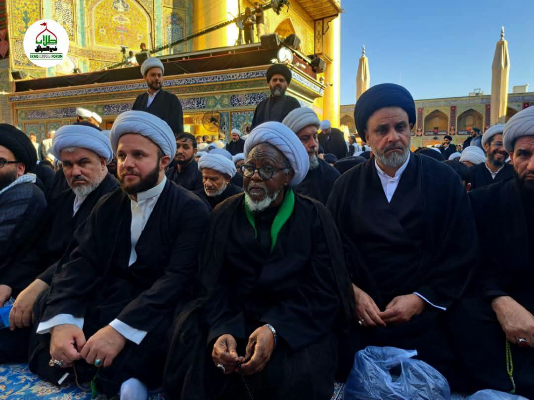 Sheikh Ibraheem Zakzaky (H) Ya Halarci Jana'izar Imam Shahid A Birnin Najaf Da Karbala + Hotunan'