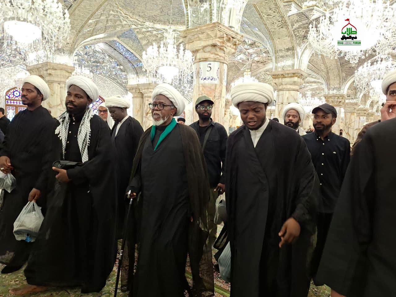 Sheikh Ibraheem Zakzaky (H) Ya Halarci Jana'izar Imam Shahid A Birnin Najaf Da Karbala + Hotunan'
