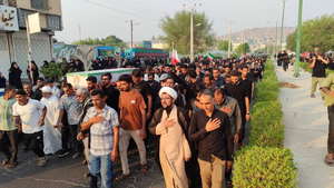 مینابی ها با صیاد شهید خلیج فارس وداع کردند
