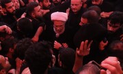 کربلا میں رہبرِ شہید کی تاریخی تشییع؛ آیت اللہ سیستانی کے نمائندے نے نمازِ جنازہ پڑھائی