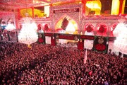 ویڈیو | حرمِ امام حسینؑ میں رہبرِ شہیدِ کی تاریخی اور پرشکوہ تشییع جنازہ