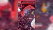 فيديو | لحظات مهيبة من مراسم تشييع قائد الثورة الإسلامية الشهيد الإمام الخامنئي في المرقد المطهّر للإمام الحسين (عليه السلام)