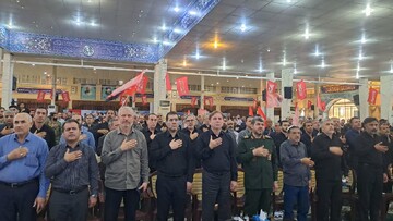تصاویر/ سوگواری و عزاداری امام شهید انقلاب در مصلای جمعه بوشهر
