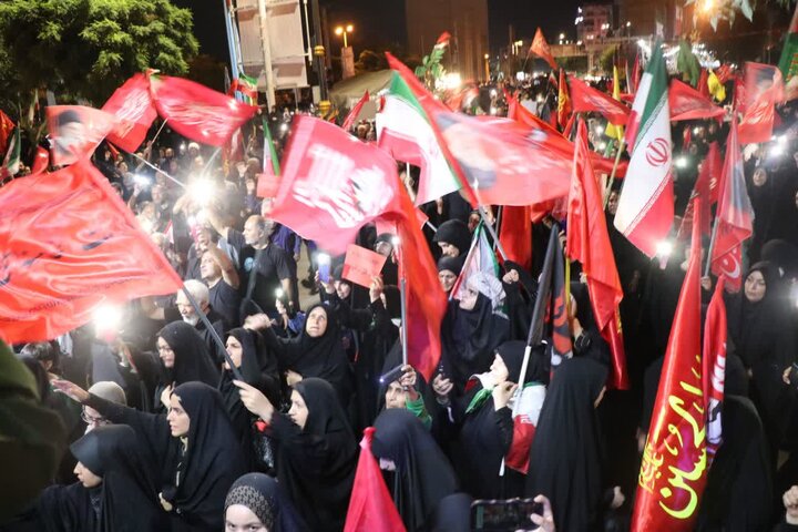 تصاویر/ صدوسی شب اقتدار و ایستادگی در قرچک