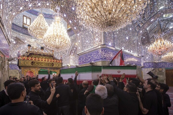 Familia ya Kiongozi Shahidi Imam Khamenei Yaagwa katika Haram ya Hadhrat Abal-Fadhl al-Abbas (as) + Picha