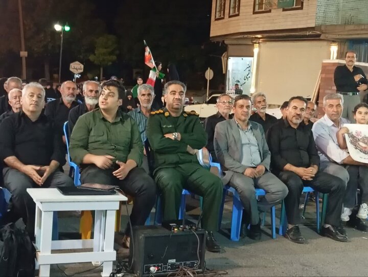 تصاویر/ استمرار تجمعات مردمی در شهرستان باروق در صد و سی امین شب متوالی