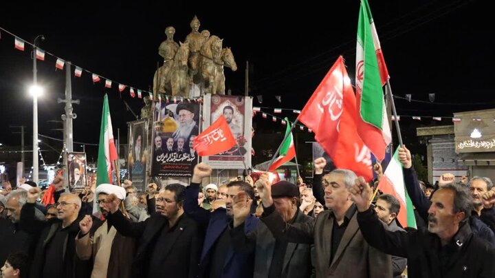 تصاویر/  صد و سی و مین موج از اجتماعات شبانه سراسری در چالدران