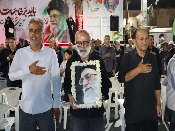 تصاویر/ عزاداری دیّری‌ها در سوگ قائد شهید امت