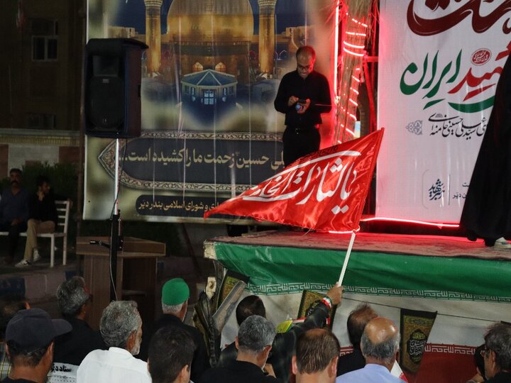 تصاویر/ عزاداری دیّری‌ها در سوگ قائد شهید امت