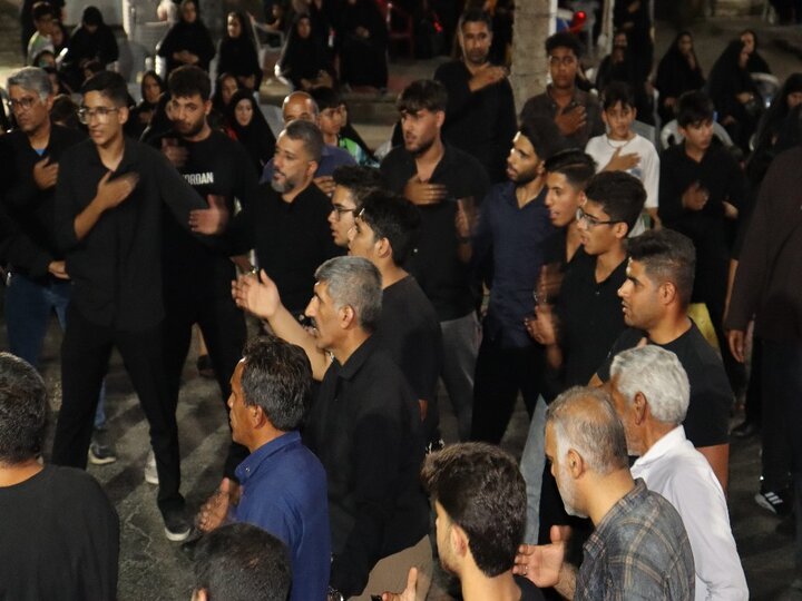 تصاویر/ عزاداری دیّری‌ها در سوگ قائد شهید امت