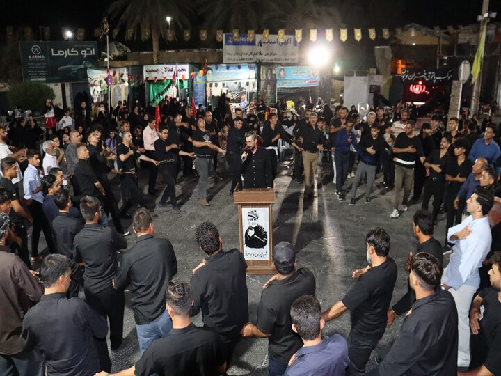 تصاویر/ عزاداری دیّری‌ها در سوگ قائد شهید امت