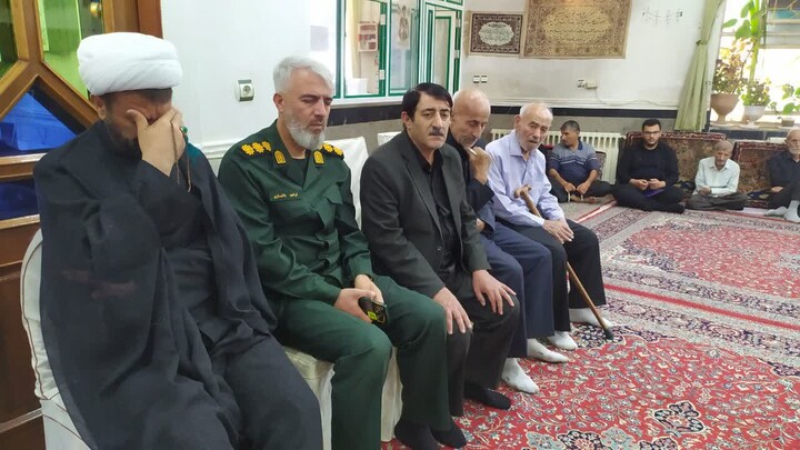 تصاویر / مراسم مراسم عزاداری شهادت رهبر شهید در بهار