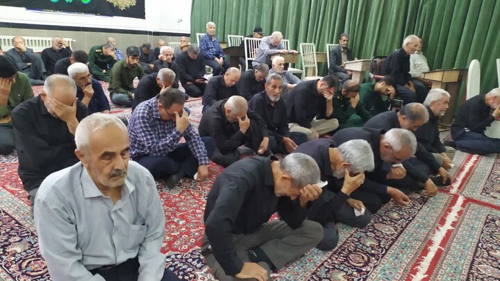تصاویر / مراسم مراسم عزاداری شهادت رهبر شهید در بهار
