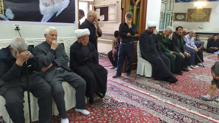 تصاویر / مراسم مراسم عزاداری شهادت رهبر شهید در بهار