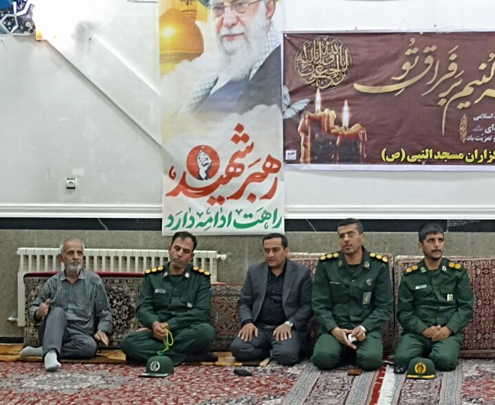 تصاویر / مراسم مراسم عزاداری شهادت رهبر شهید در بهار