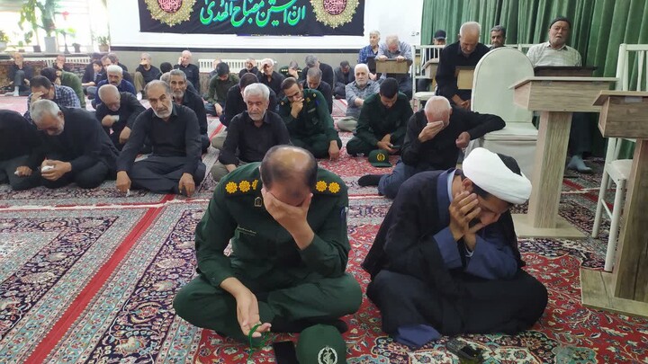 تصاویر / مراسم مراسم عزاداری شهادت رهبر شهید در بهار