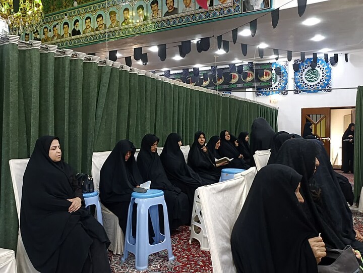 تصاویر / مراسم مراسم عزاداری شهادت رهبر شهید در بهار
