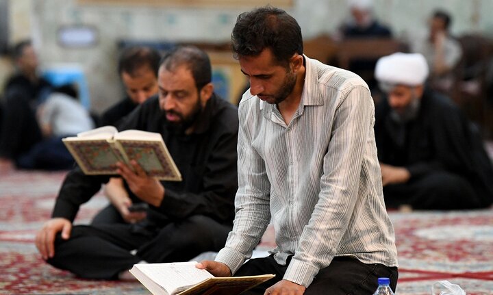 تصاویر/ مراسم عزاداری دهه سوم ماه محرم در حرم حضرت عبدالعظیم(ع)