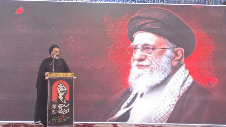 تصاویر/ سوگواری و عزاداری امام شهید در مصلای جمعه بوشهر