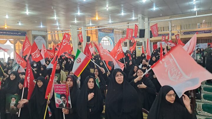 تصاویر/ سوگواری و عزاداری امام شهید در مصلای جمعه بوشهر