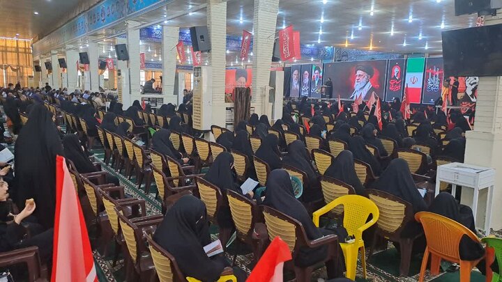 تصاویر/ سوگواری و عزاداری امام شهید در مصلای جمعه بوشهر