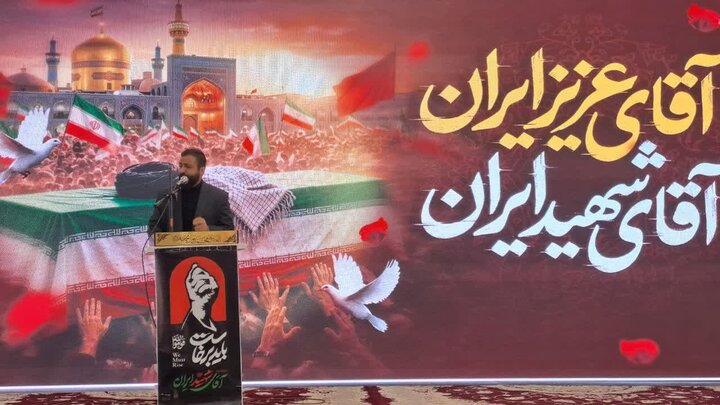 تصاویر/ سوگواری و عزاداری امام شهید در مصلای جمعه بوشهر