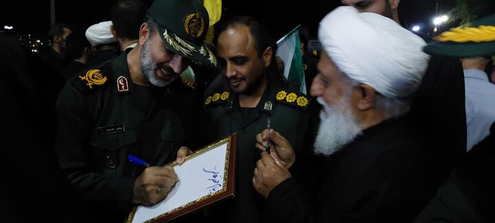 بازدید میدانی فرمانده سپاه روح‌الله استان مرکزی از موکبهای فرهنگی پایگاه بعثت خواهران در مهاجران
