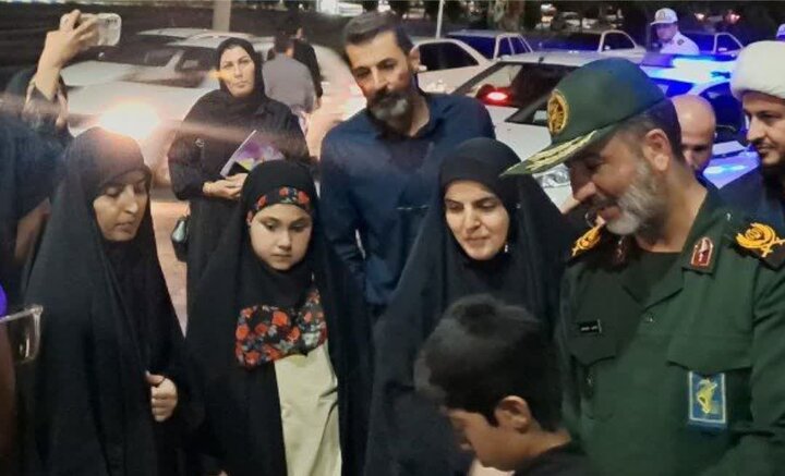 بازدید میدانی فرمانده سپاه روح‌الله استان مرکزی از موکبهای فرهنگی پایگاه بعثت خواهران در مهاجران