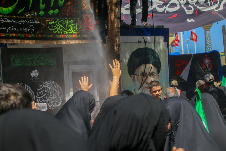تصاویر/ مراسم تشییع پیکر مطهر رهبر شهید انقلاب در مشهد مقدس