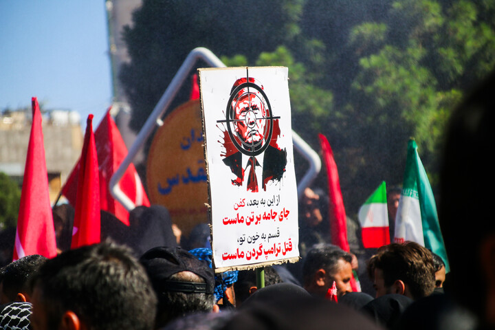 تصاویر/ مراسم تشییع پیکر مطهر رهبر شهید انقلاب در مشهد مقدس