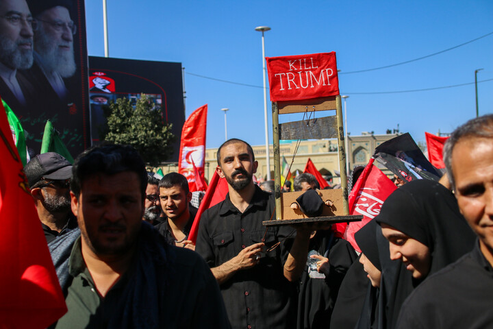 تصاویر/ مراسم تشییع پیکر مطهر رهبر شهید انقلاب در مشهد مقدس