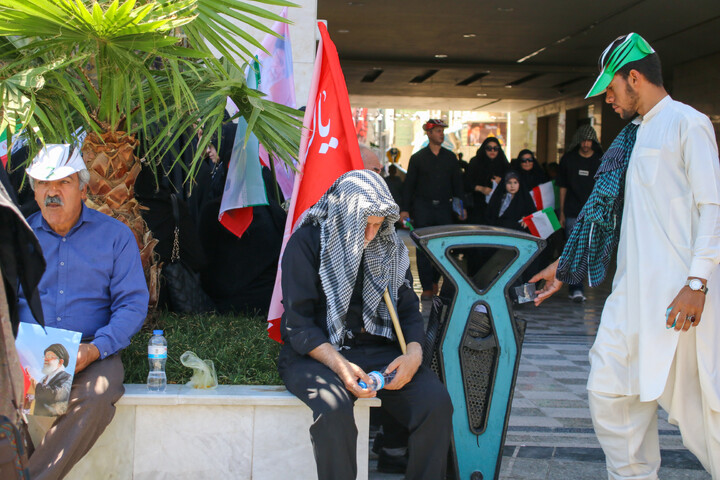 تصاویر/ مراسم تشییع پیکر مطهر رهبر شهید انقلاب در مشهد مقدس