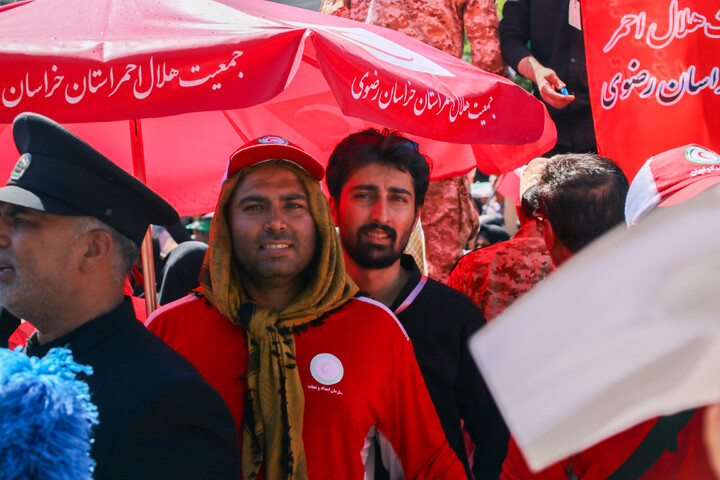 تصاویر/ مراسم تشییع پیکر مطهر رهبر شهید انقلاب در مشهد مقدس