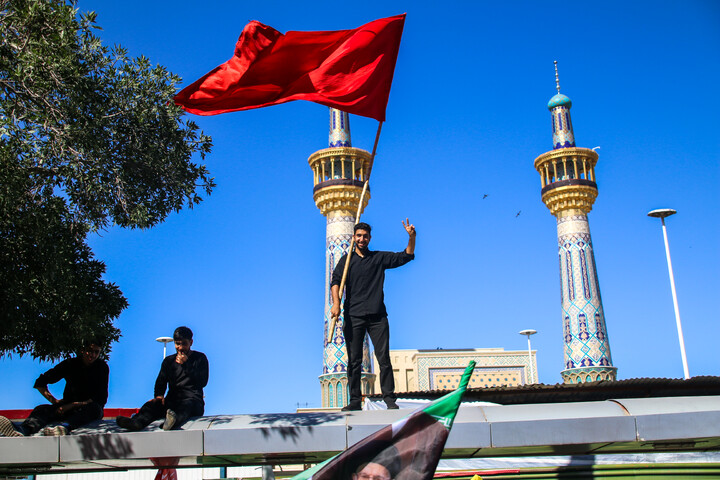 تصاویر/ مراسم تشییع پیکر مطهر رهبر شهید انقلاب در مشهد مقدس